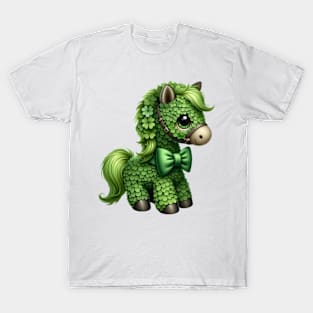 Clover Horse St Patricks Day T-Shirt